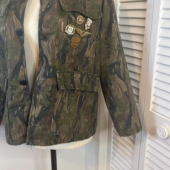 Smokey Branch Army Camo Jacket.  Size Small - Picture 5 of 11